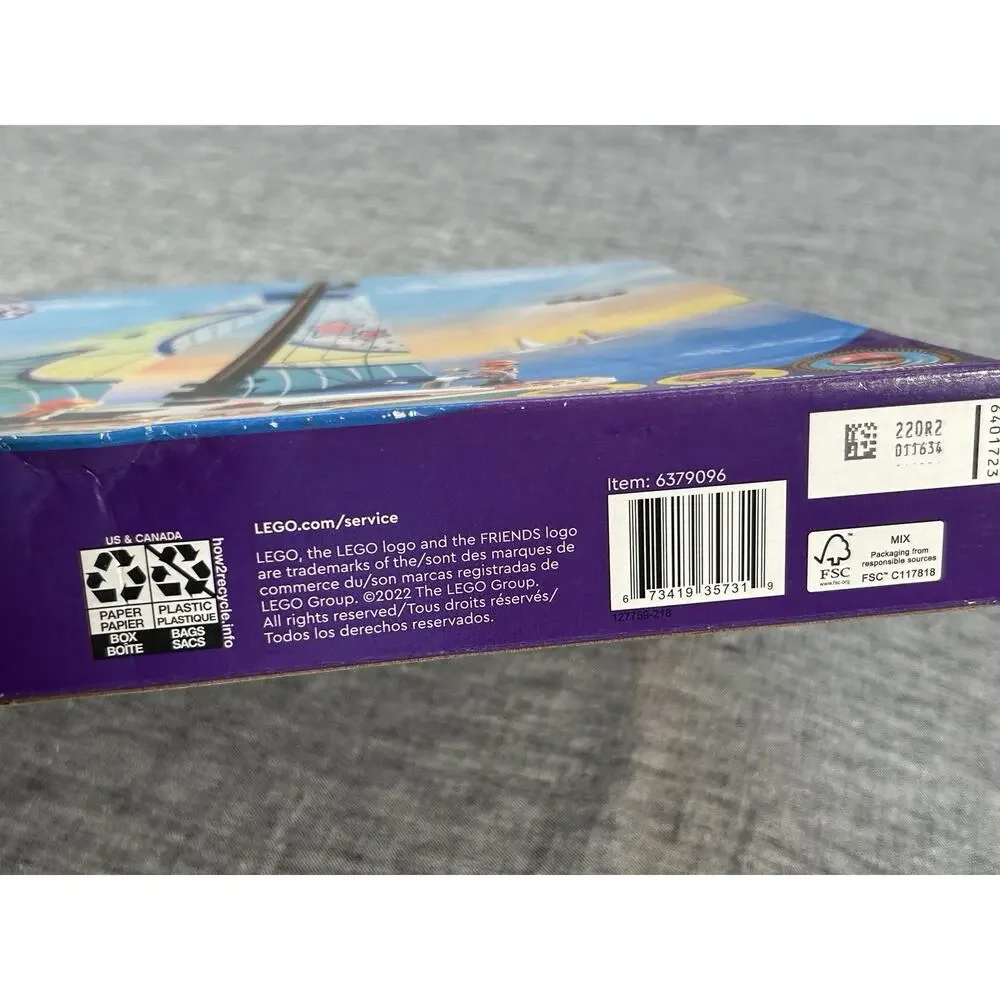 LEGO Friends Stephanie's Sailing Adventure 41716 Building Toy 304 Pieces NIB
